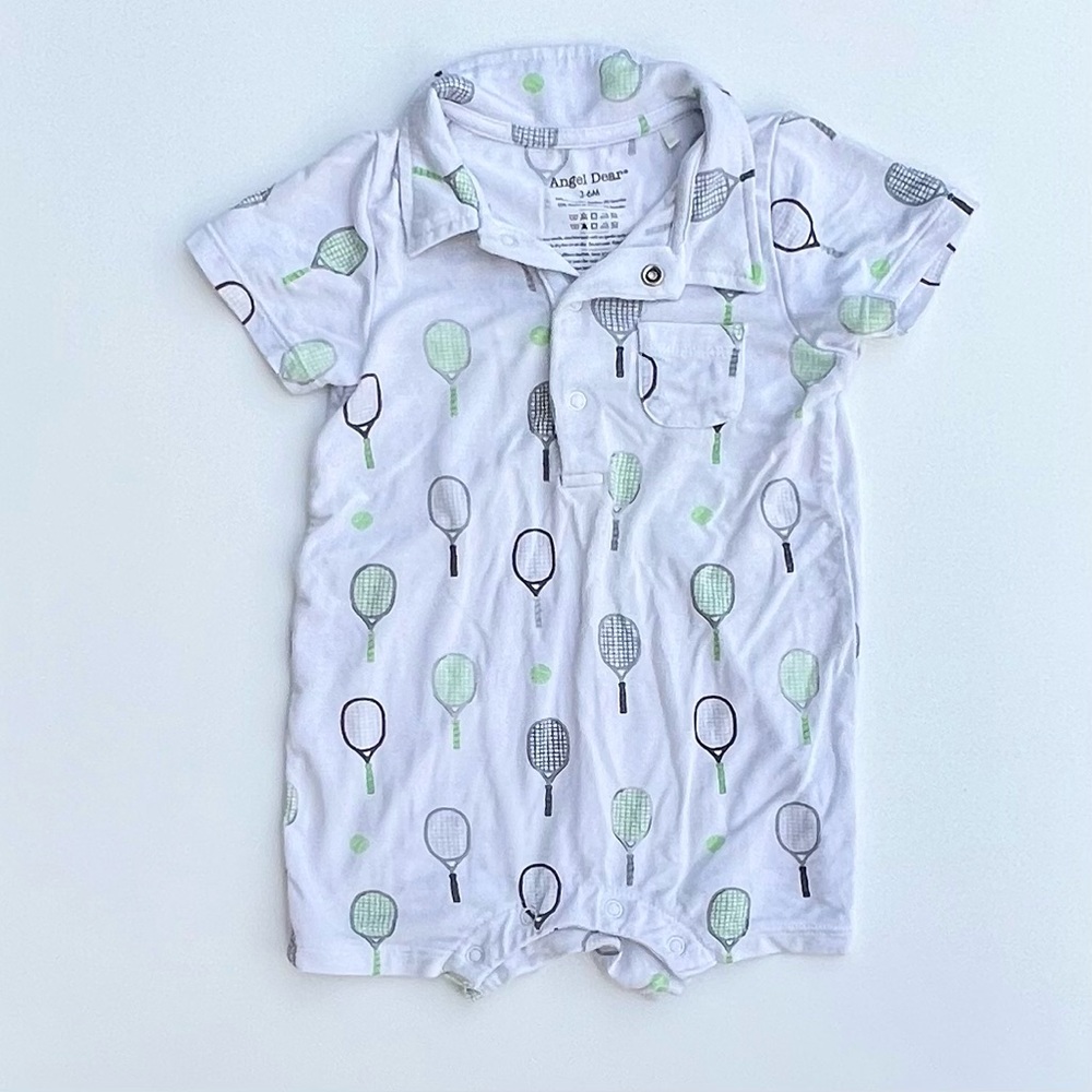 Angel Dear Tennis Romper 3-6 months